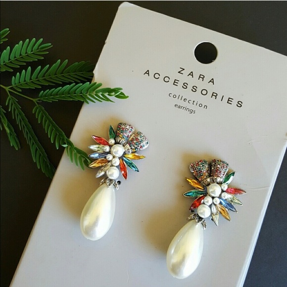 Zara Jewelry - Zara Large Statement Earring New